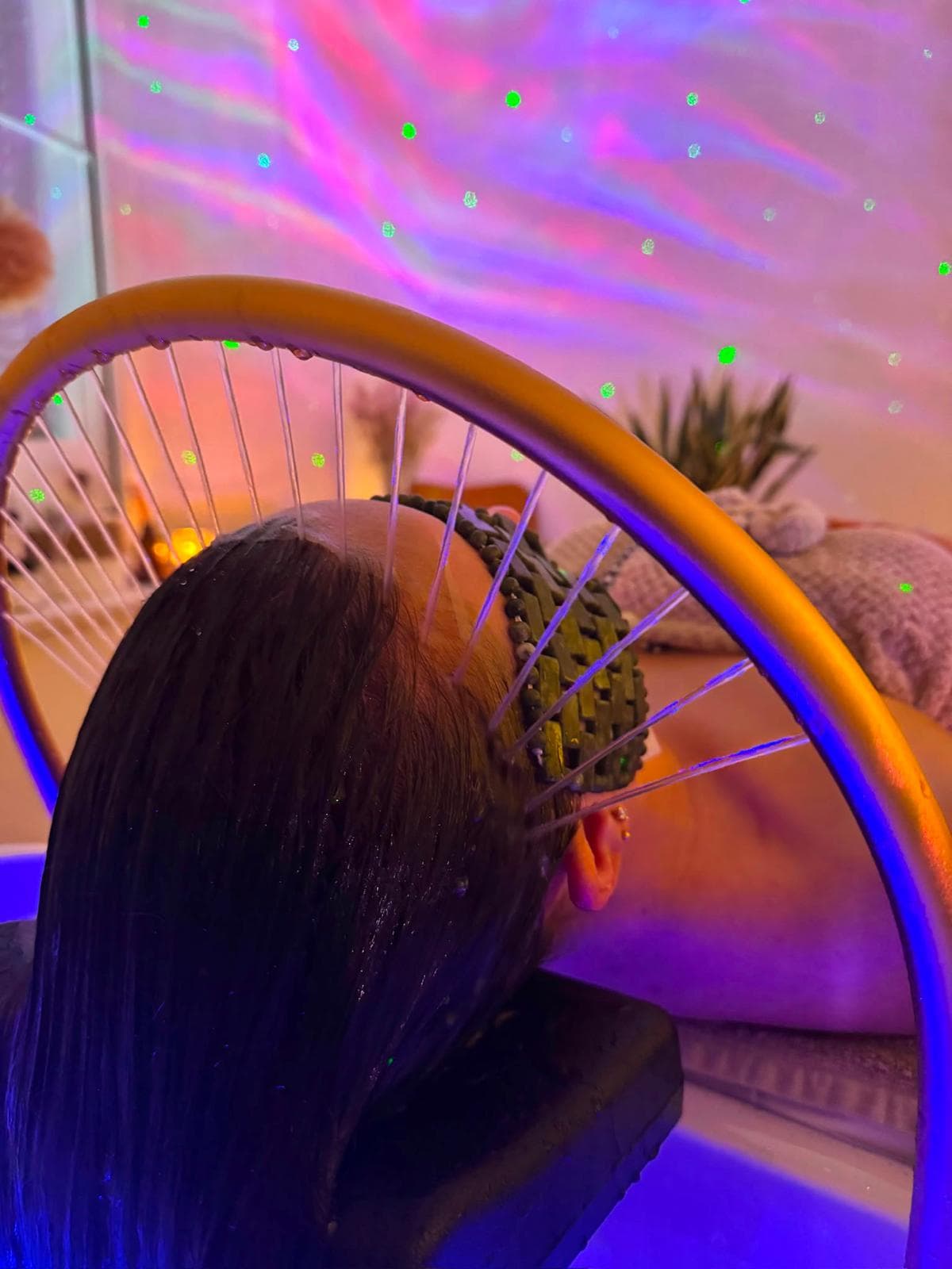 Detailaufnahme aus dem Magical Head Spa in Grenchen